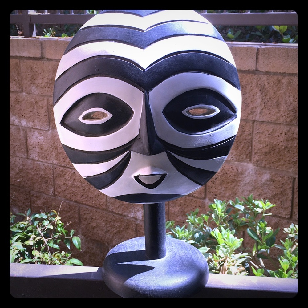 Carved Wooden Mask